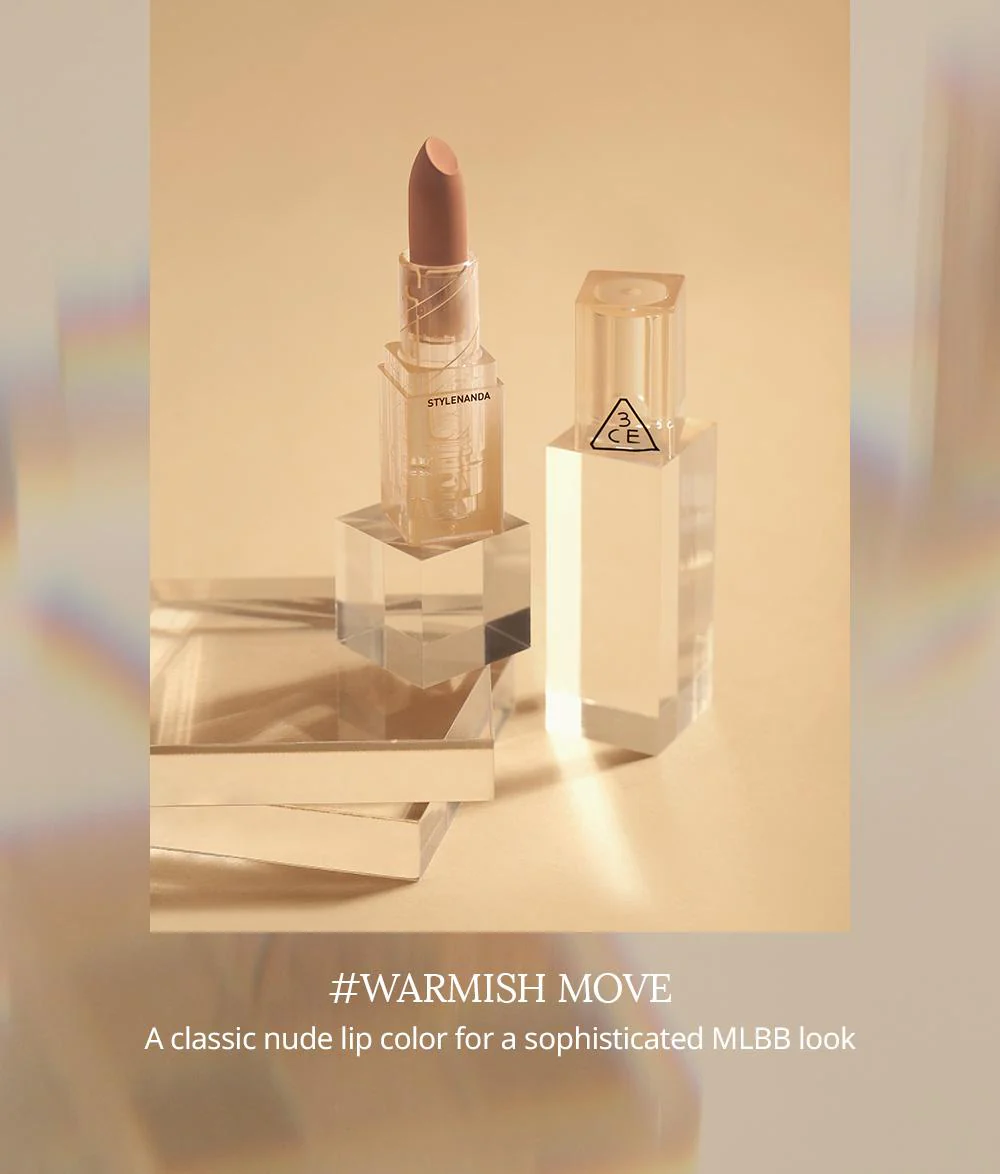 3CE SOFT MATTE LIPSTICK #WARMISH MOVE - Image 8