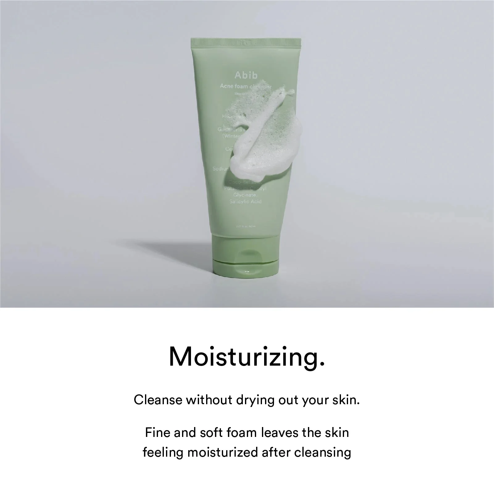 Abib Acne foam cleanser Heartleaf foam - 150ml - Image 4