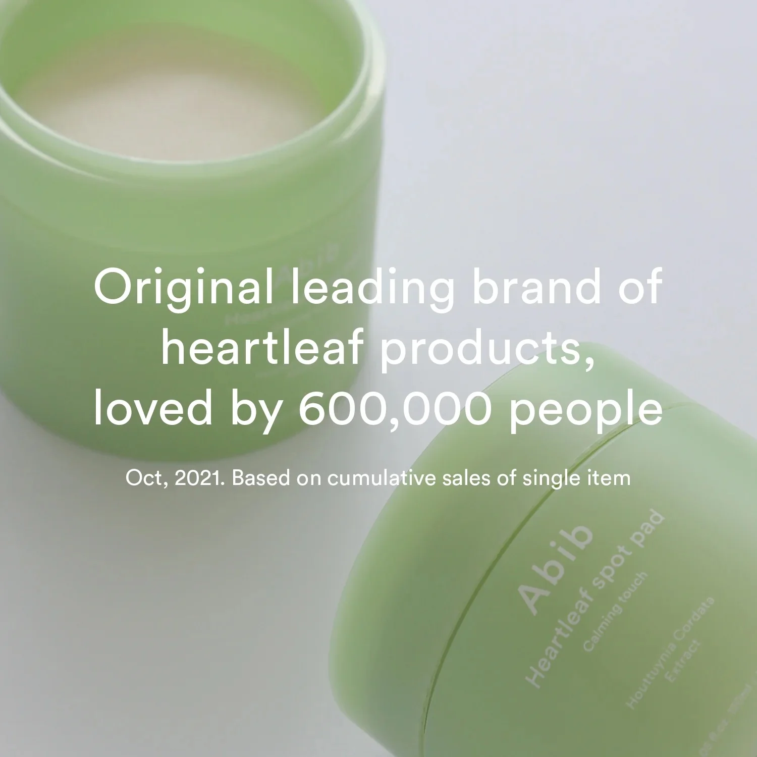 Abib Heartleaf spot pad Calming touch - 150ml. 80 pads - Image 5