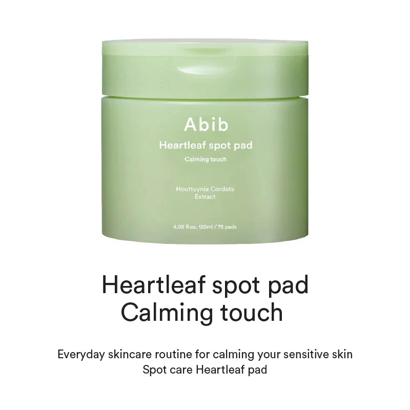 Abib Heartleaf spot pad Calming touch - 150ml. 80 pads - Image 8