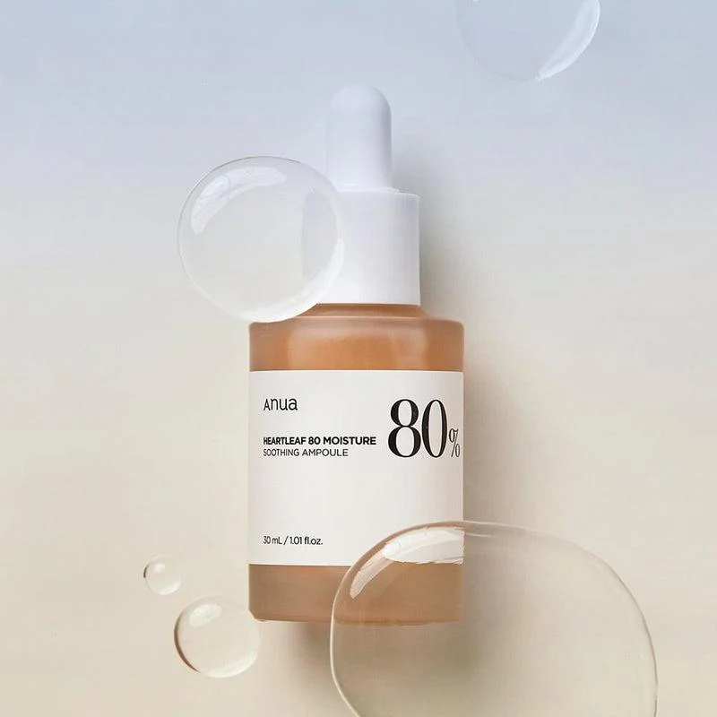 Anua HEARTLEAF 80% MOISTURE SOOTHING AMPOULE 30ml - Image 4