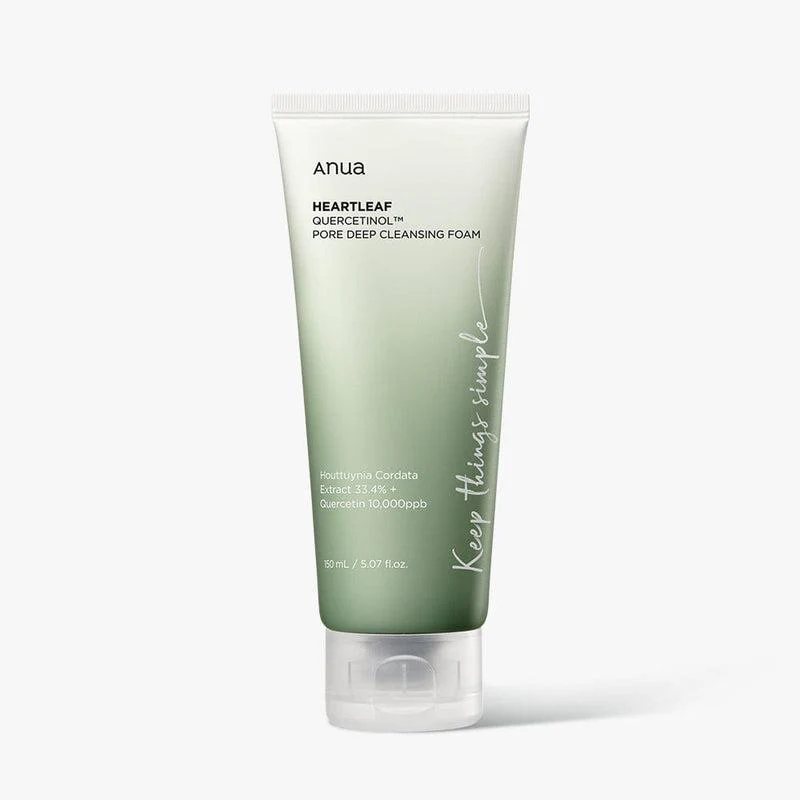 Anua HEARTLEAF QUERCETINOL PORE DEEP CLEANSING FOAM 150ML - Image 3