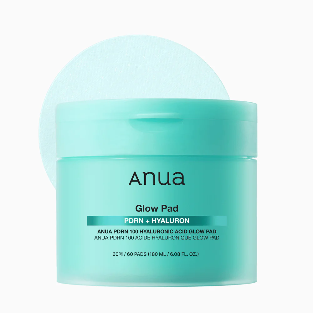 anua PDRN 100 Hyaluronic Acid Glow Pad 180ml 60ea - Image 3