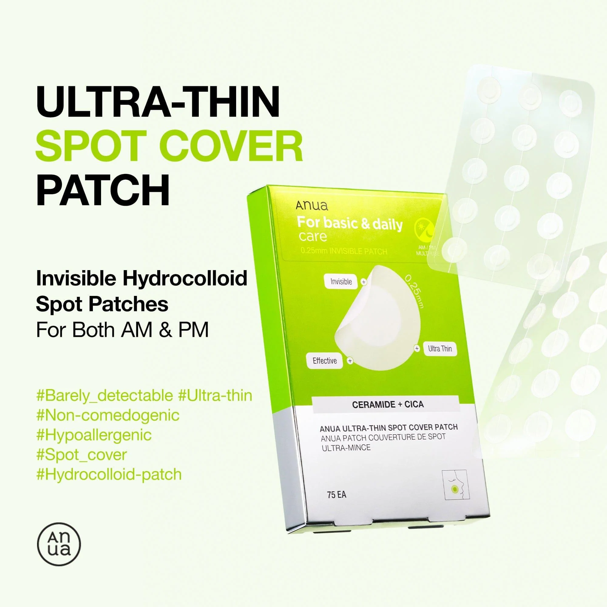 Anua Ultra Thin Spot Cover Patch 75ea - Image 4