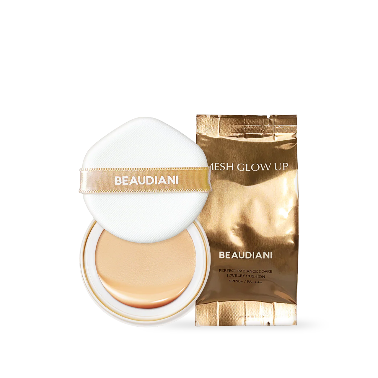 Beaudiani Mesh Glow Up Cushion Refill 12g - 3 Colors - Image 4