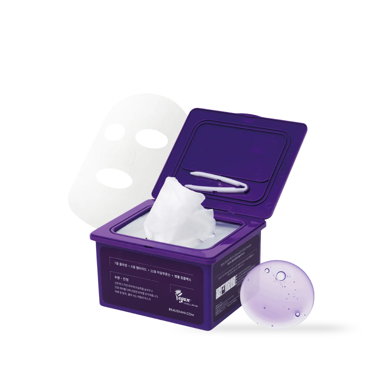 Beaudiani Pepti Collagen Daily Mask 31ea - Image 2