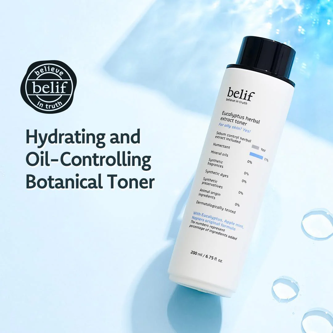 Belif Eucalyptus herbal extract toner 200 ml - Image 3