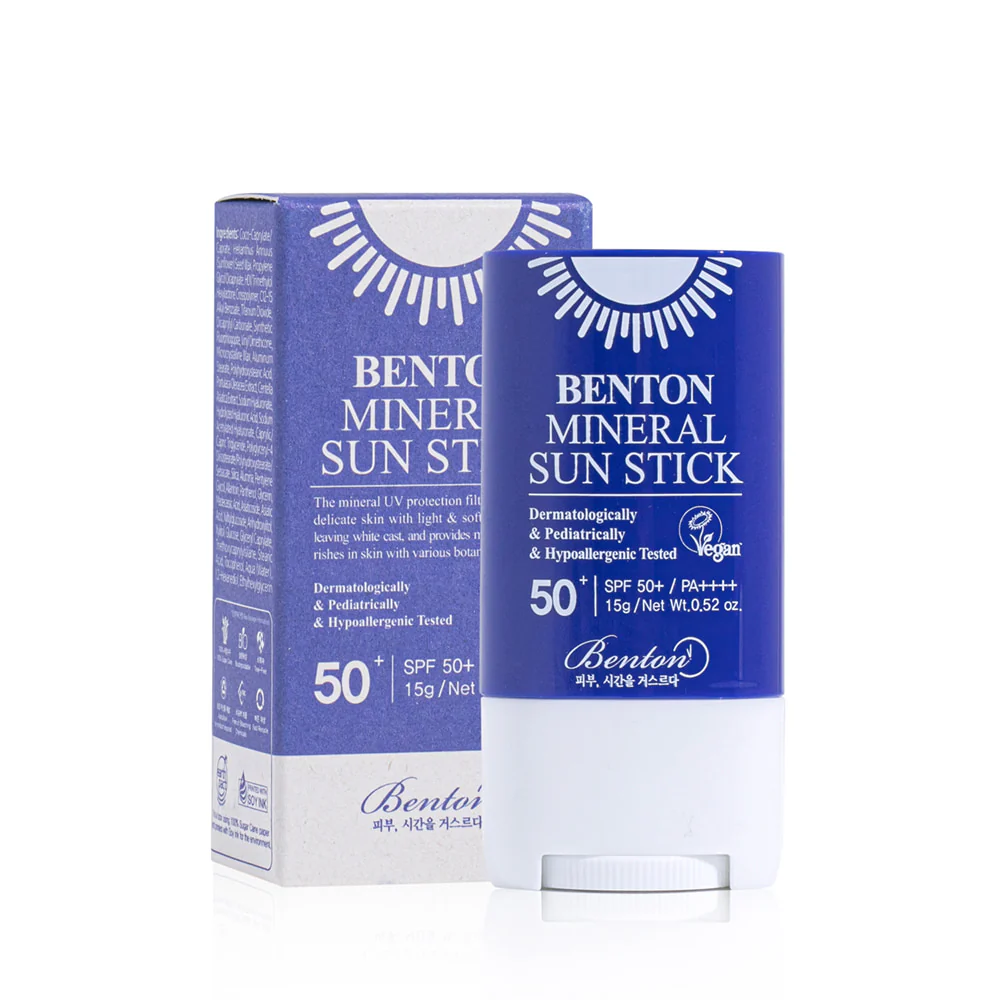 benton Mineral Sun Stick SPF50+/PA++++ 15g - Image 3