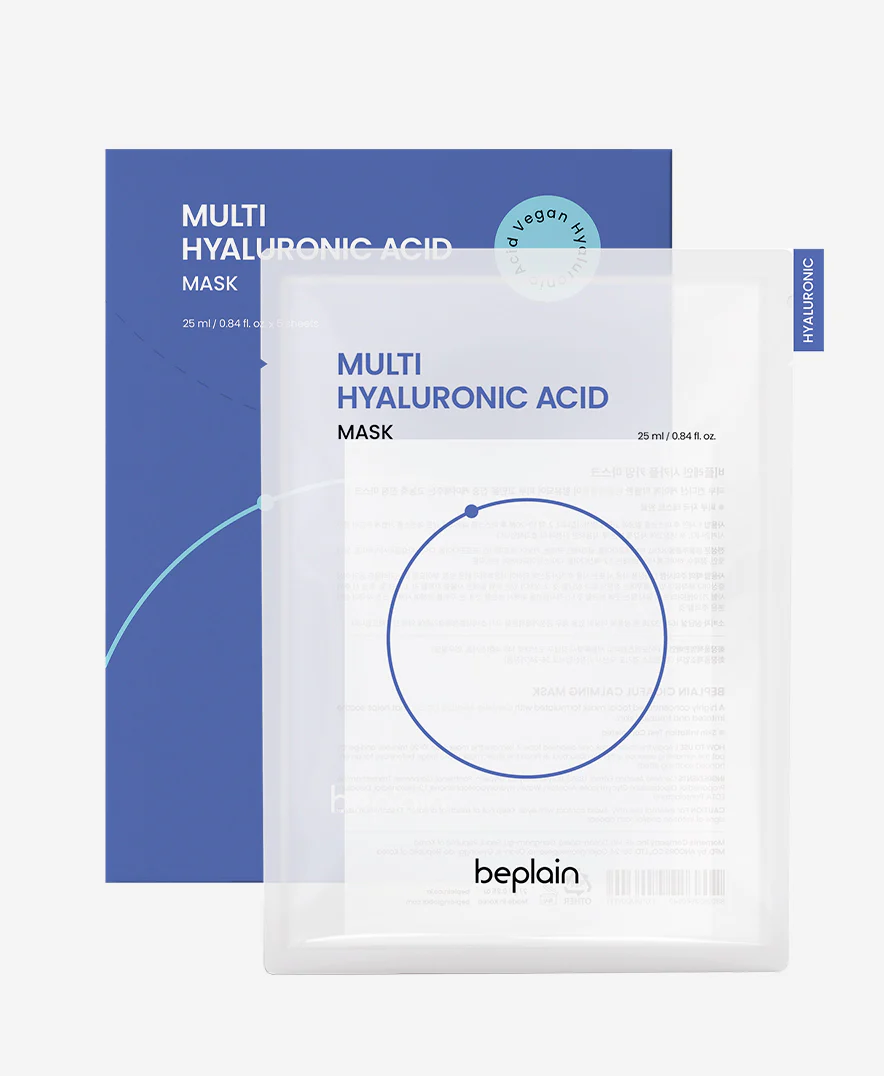 Beplain Multi Hyaluronic Acid Mask 5ea - Image 4