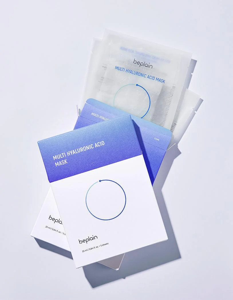 Beplain Multi Hyaluronic Acid Mask 5ea - Image 5