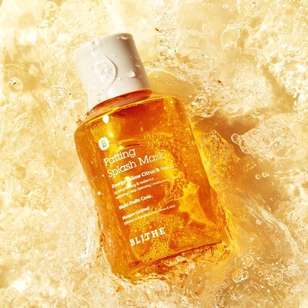 Blithe Patting Splash Mask Energy Yellow Citrus & Honey 150ml - Image 5