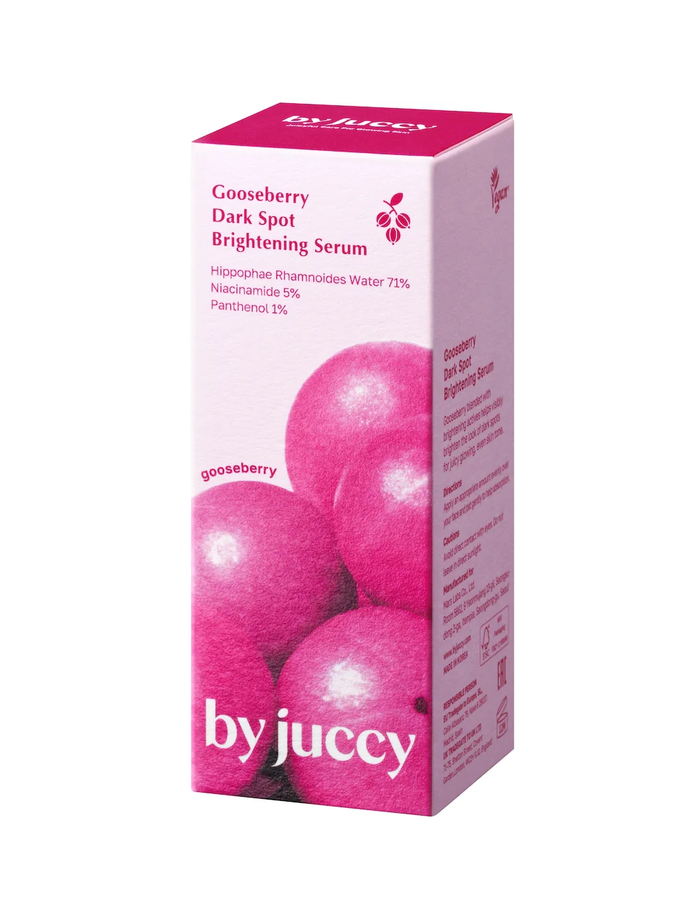 By juccy Gooseberry Dark Spot Brightening Serum 30ml - Image 4