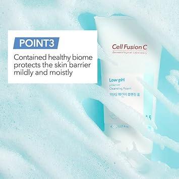 CellFusionC Low ph pHarrier Cleansing Foam - 165ml - Image 11