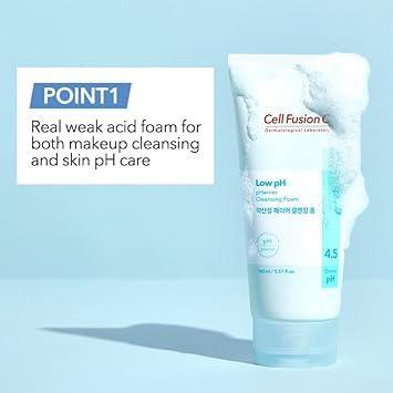CellFusionC Low ph pHarrier Cleansing Foam - 165ml - Image 9