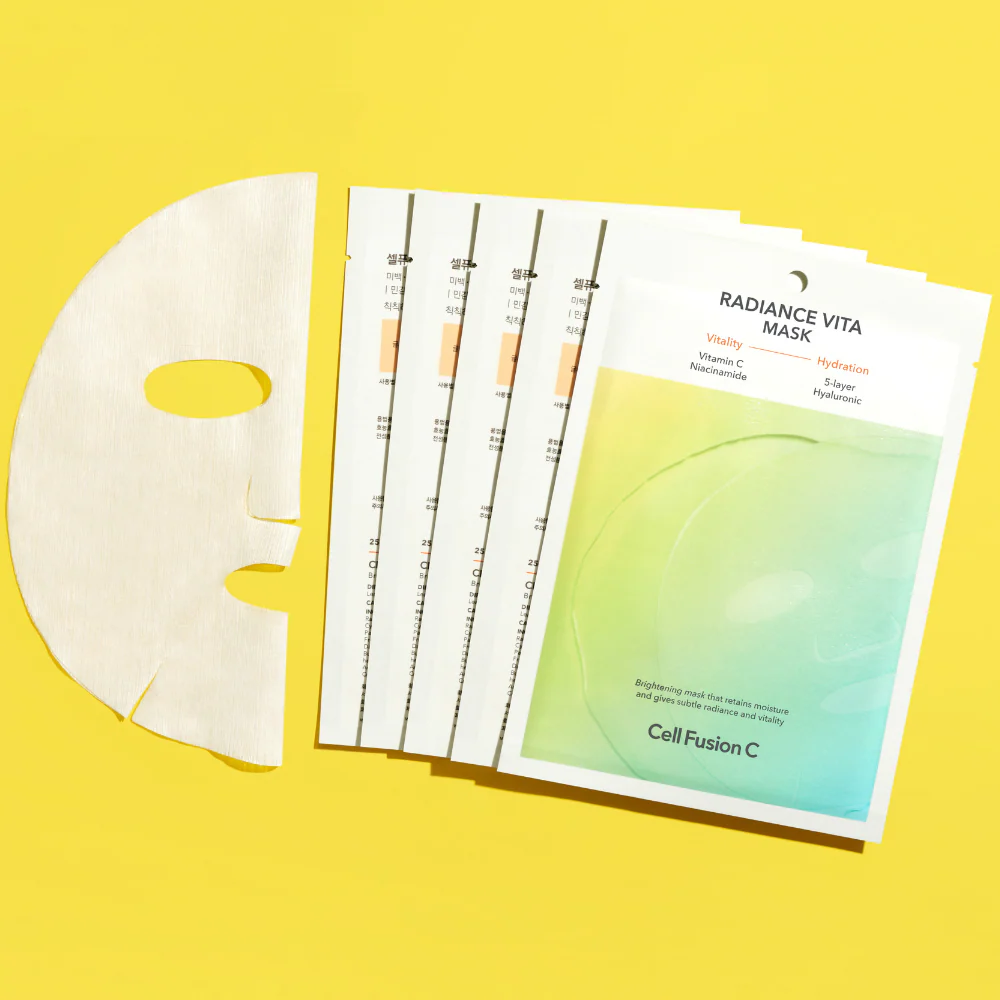CellFusionC Radiance Vita Masks (5 sheets) - Image 4