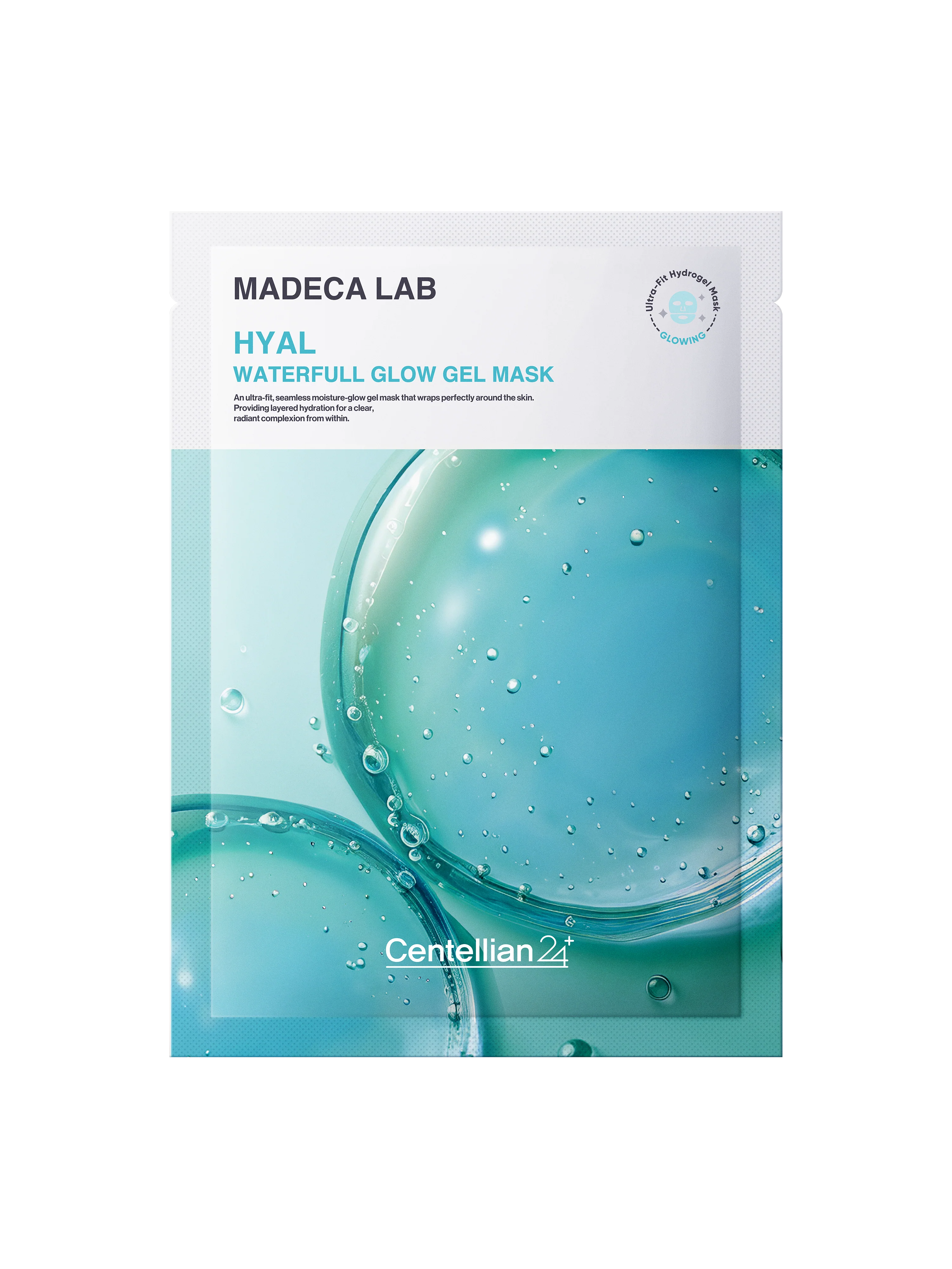 Centellian24 Madeca Lab Hyal Waterfull Glow Gel Mask 1EA - Image 8
