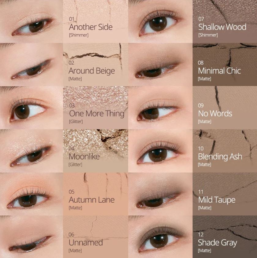 Clio Shade & Shadow Palette -01 Shadow Gallery - Image 4