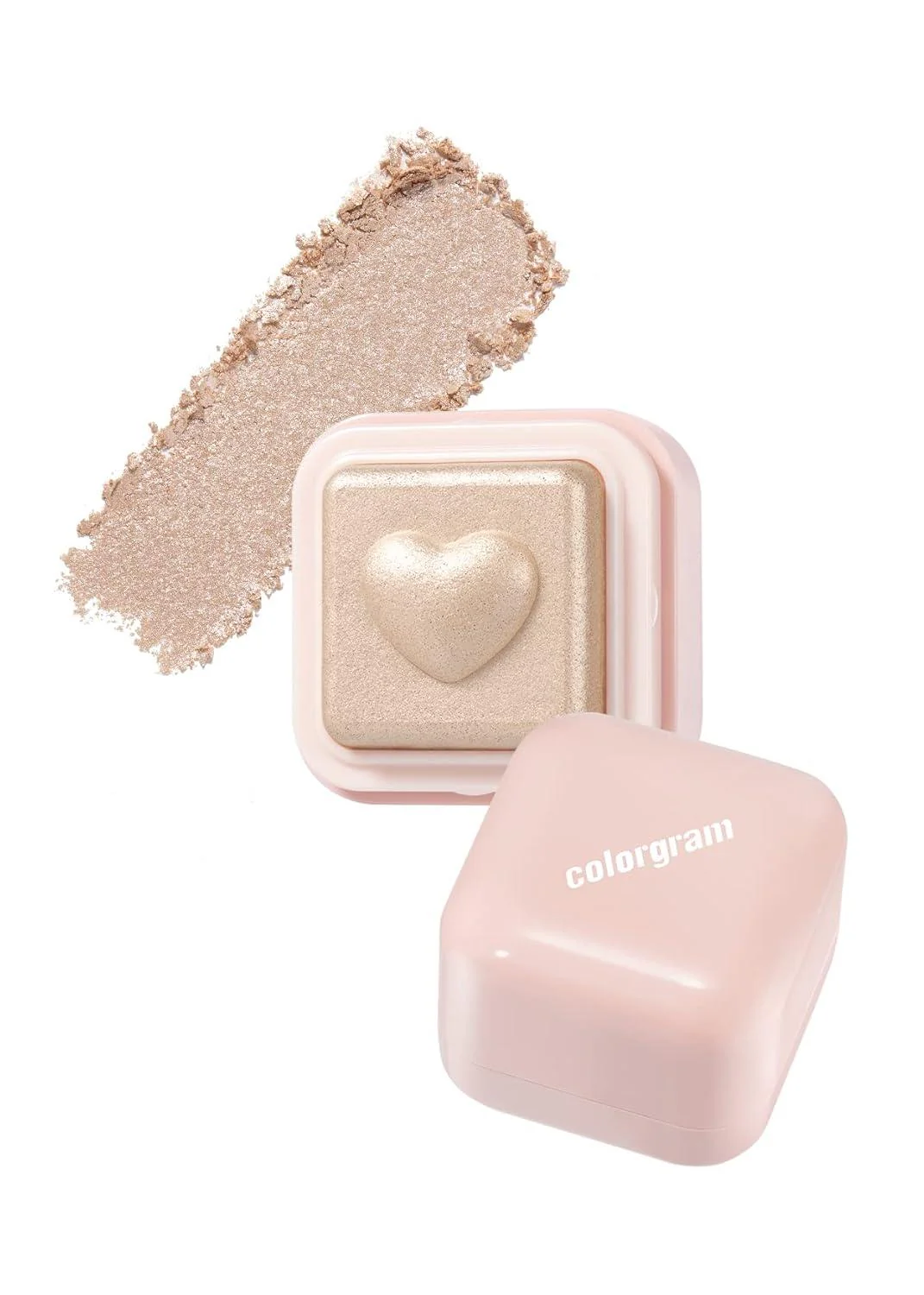 Colorgram Milk Bling Heartlighter 01 Peach Heart - Image 2