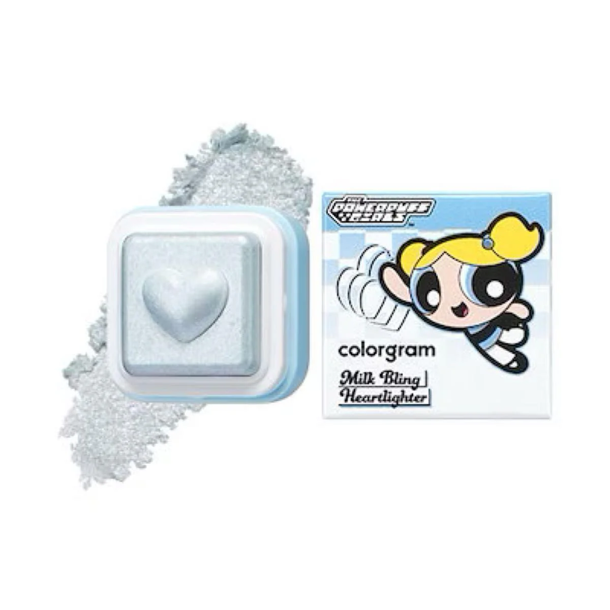 Colorgram Milk Bling Heartlighter 06 Bubbles Blue - Image 5