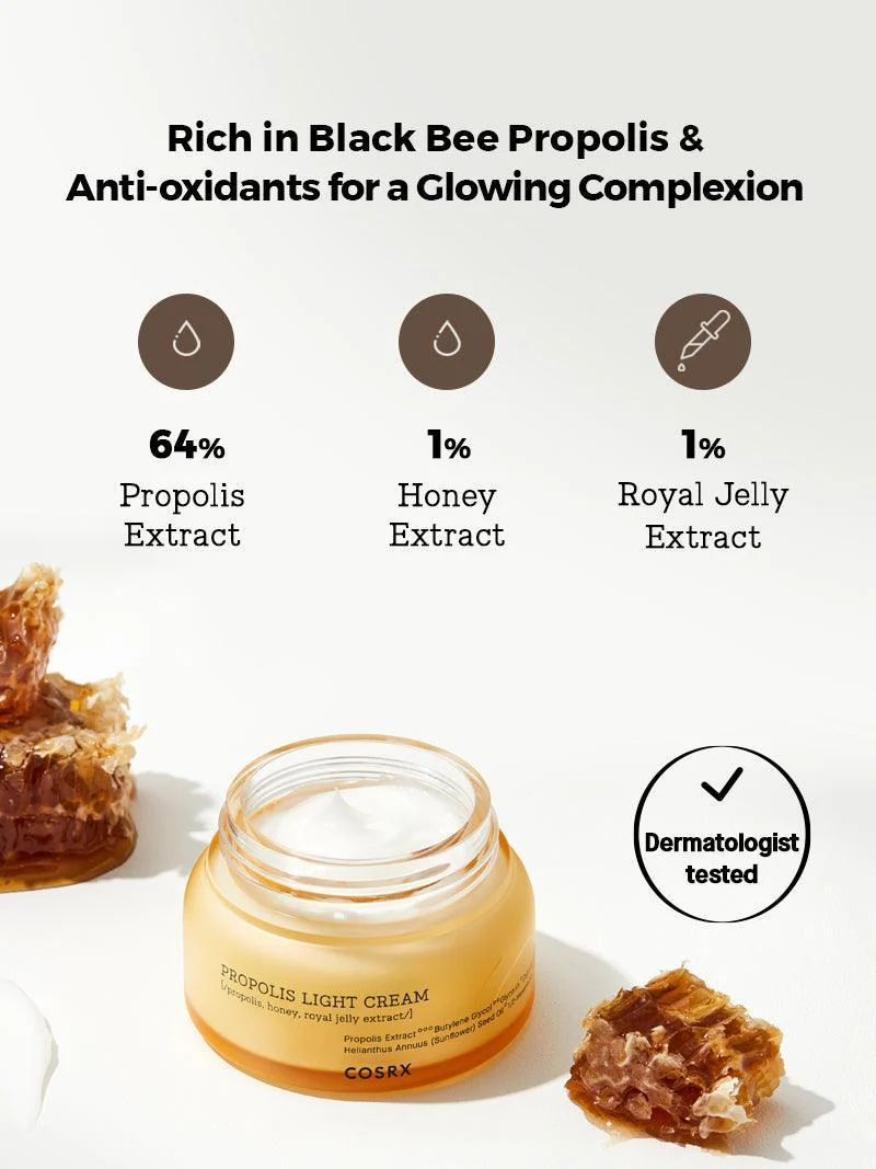 Cosrx Full Fit Propolis Light Cream 65ml - Image 8
