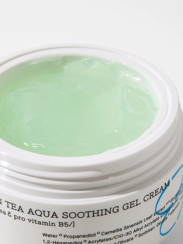 Cosrx Hydrium Green Tea Aqua Soothing Gel Cream 50ml - Image 4