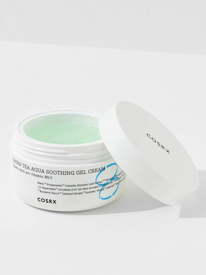 Cosrx Hydrium Green Tea Aqua Soothing Gel Cream 50ml - Image 6