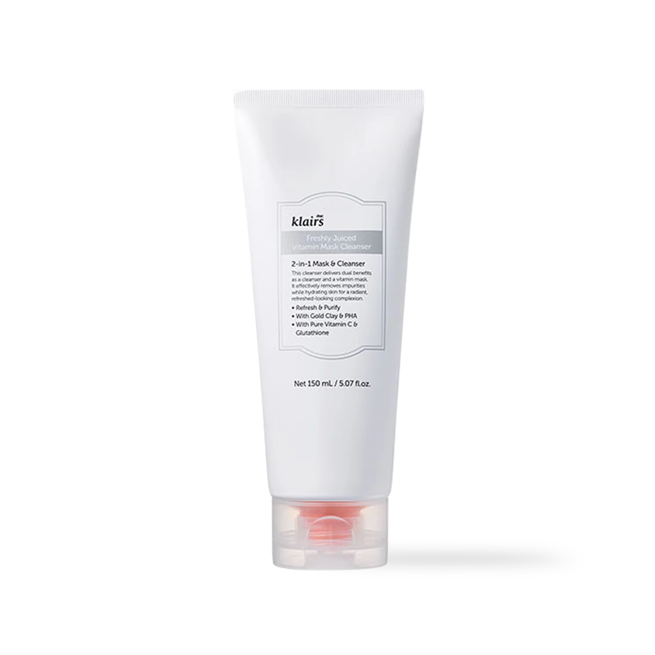 Dear,Klairs Freshly Juiced Vitamin Mask Cleanser 150ml - Image 2
