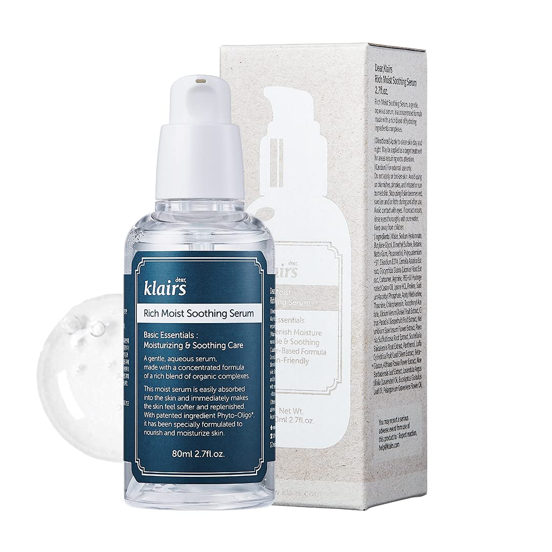 Dear Klairs Rich Moist Soothing Serum 80ml - Image 4