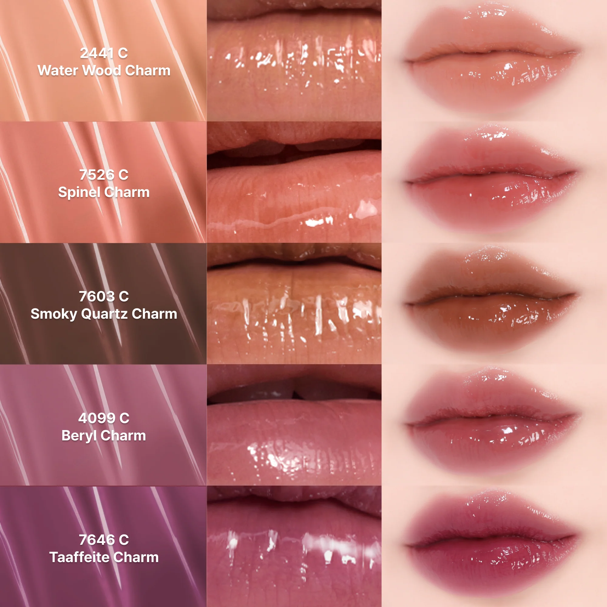 ENTROPY CHARM TINT Glossy Gel Line - 10 Colors - Image 16