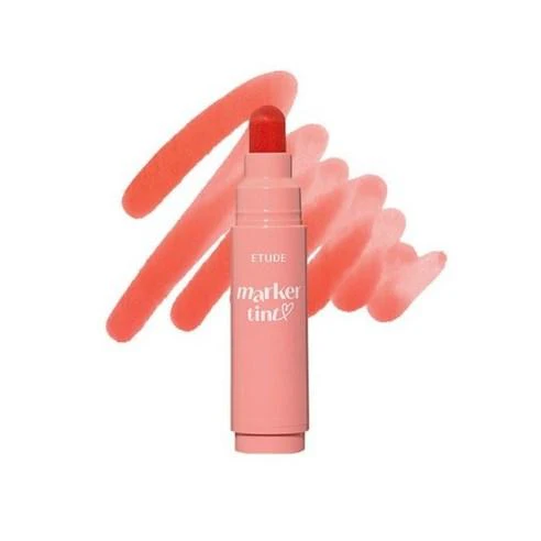 EtudeHouse Dear Darling Marker Tint 3.5g #05 Pink Tangerine - Image 2