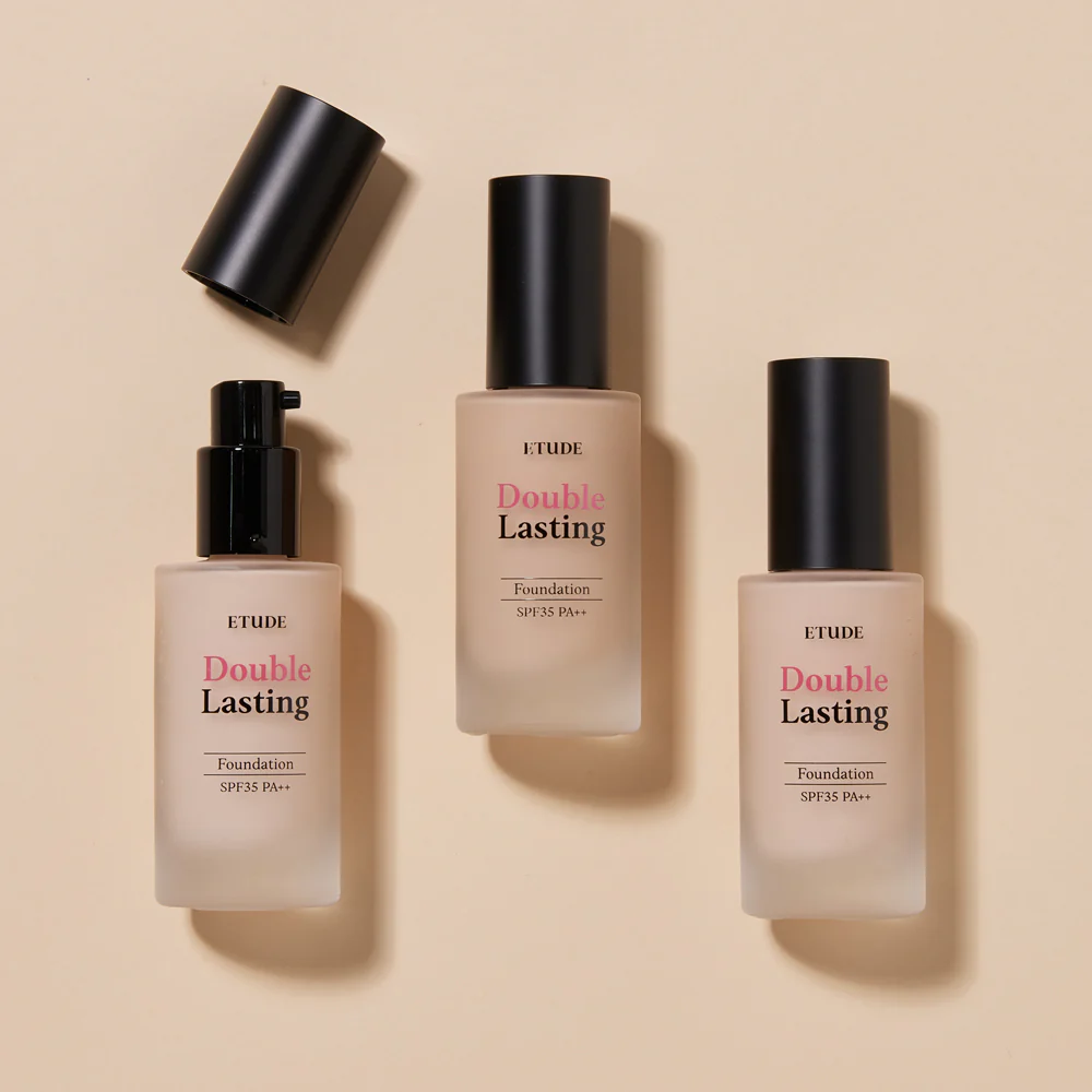 Etudehouse Double Lasting Foundation 30g -No.21W1 Beige - Image 3