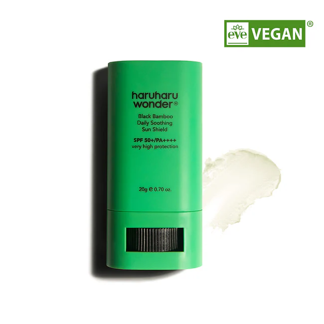 haruharuwonder Black Bamboo Daily Soothing Sun Shield  SPF50+ PA++++ 20g - Image 2