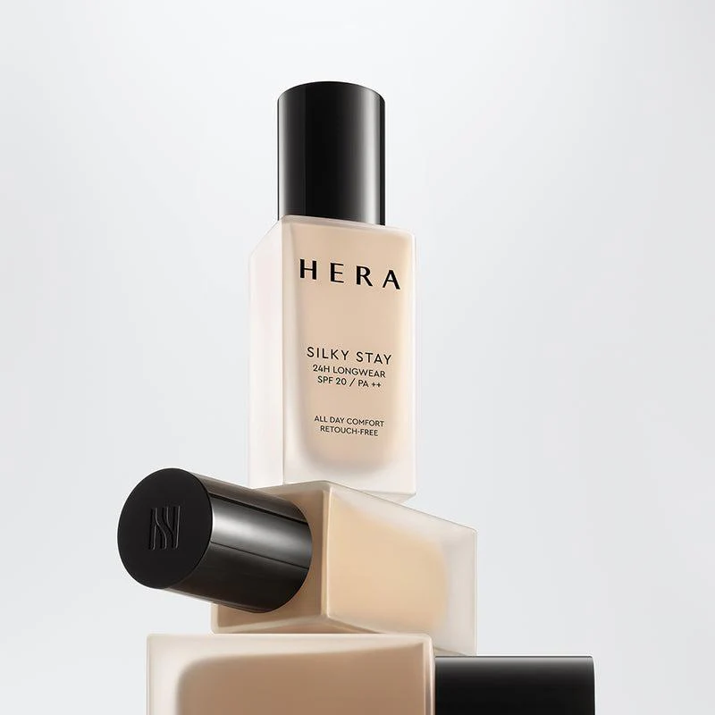 Hera Silky Stay Foundation 24h Longwear PA++ 30g - 23N1 BEIGE - Image 5