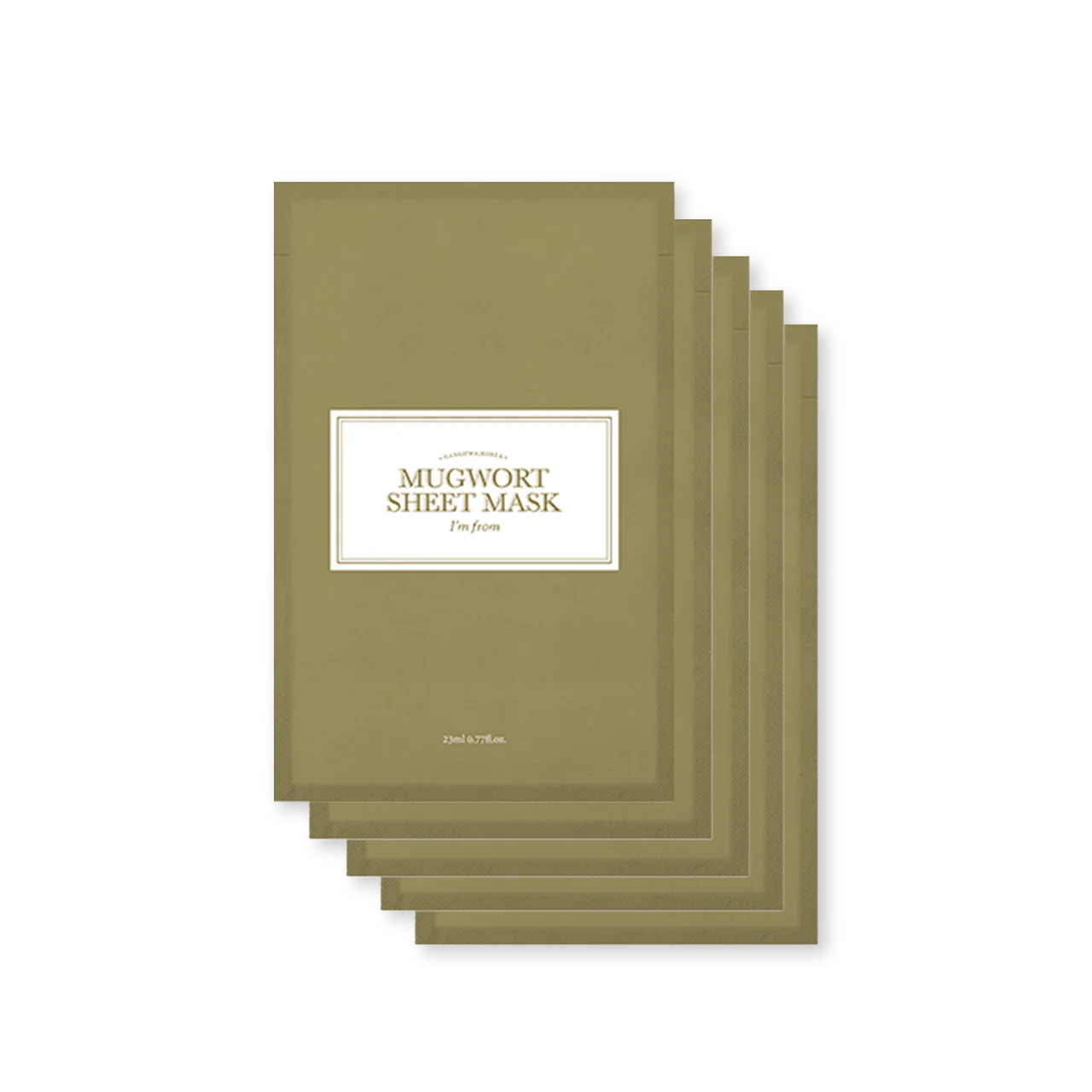 ImFrom Mugwort Sheet Mask 23ml (5ea)