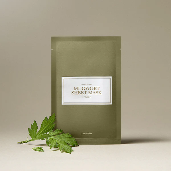 ImFrom Mugwort Sheet Mask 23ml (5ea) - Image 4