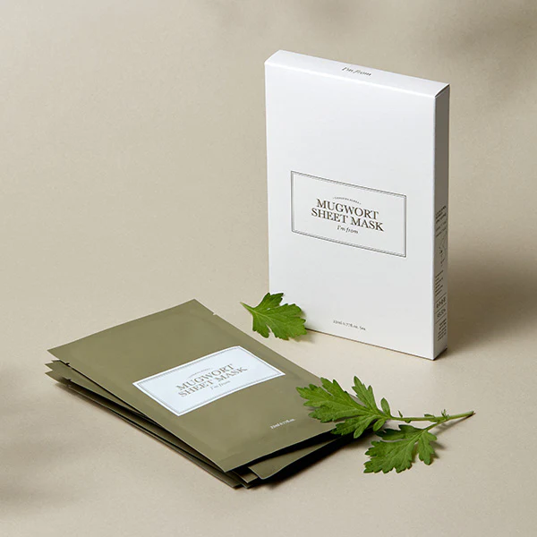 ImFrom Mugwort Sheet Mask 23ml (5ea) - Image 5