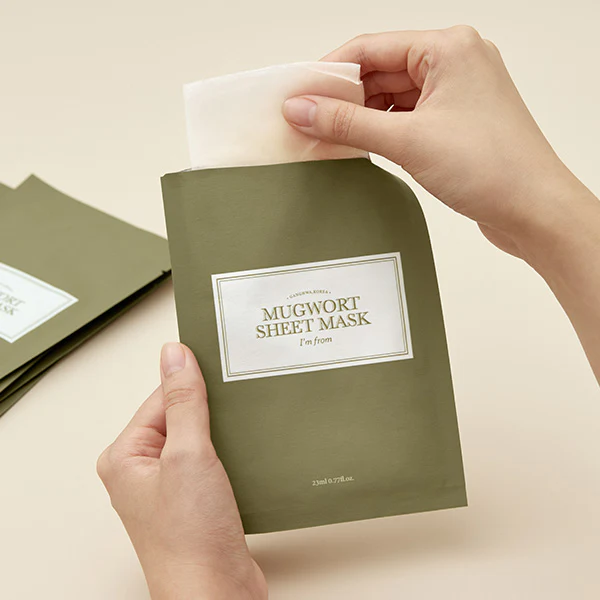 ImFrom Mugwort Sheet Mask 23ml (5ea) - Image 7