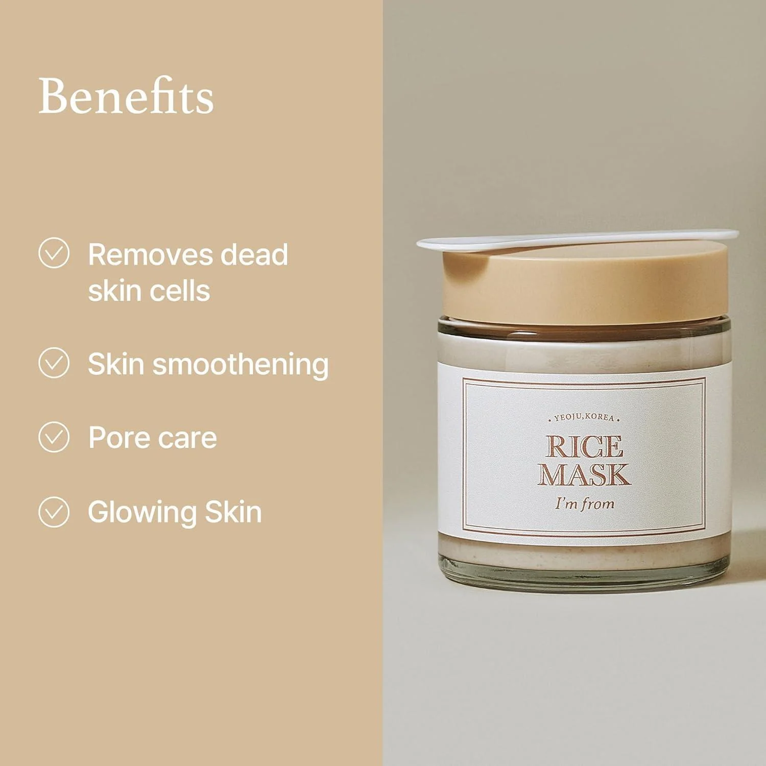 ImFrom Rice Mask 110g - Image 10