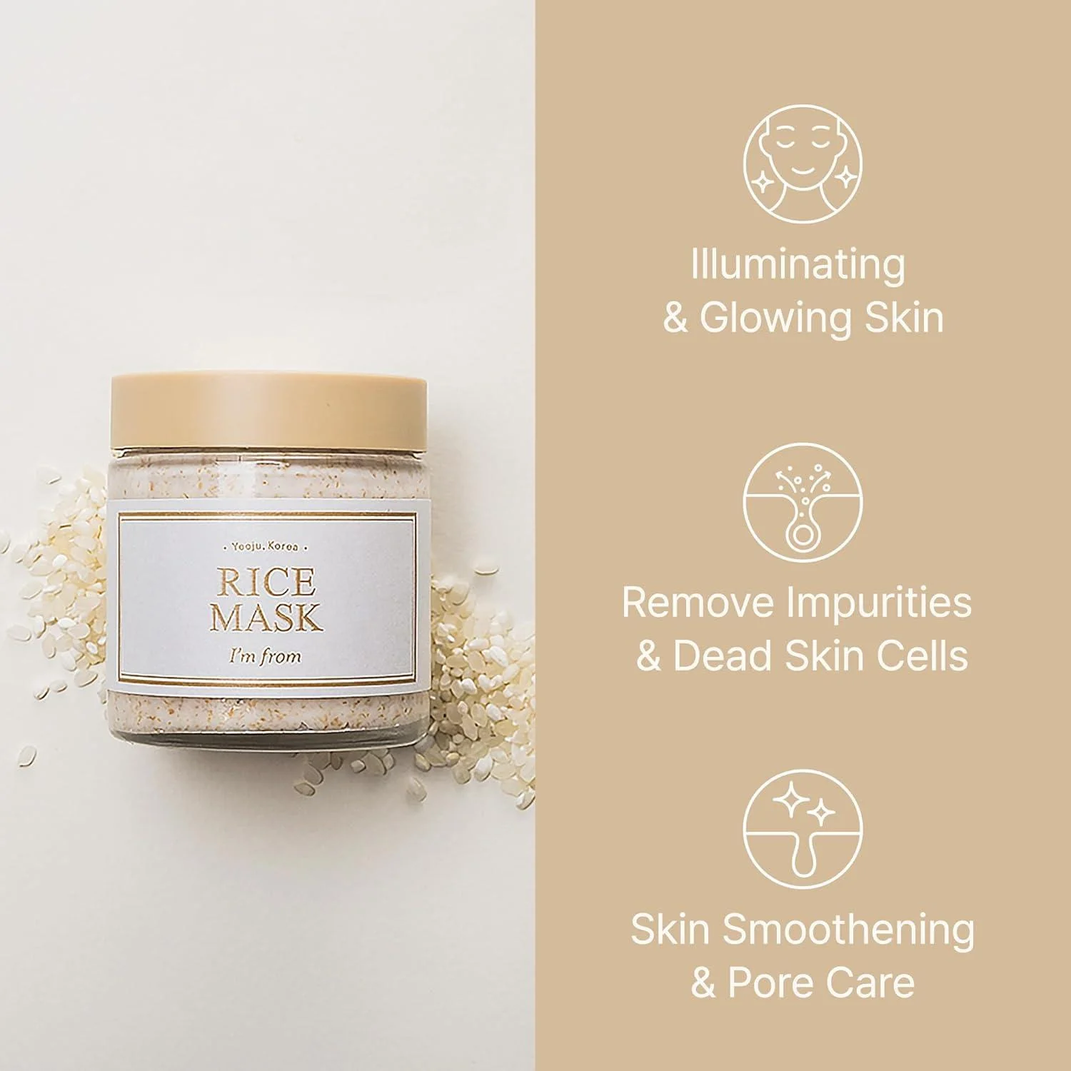 ImFrom Rice Mask 110g - Image 6