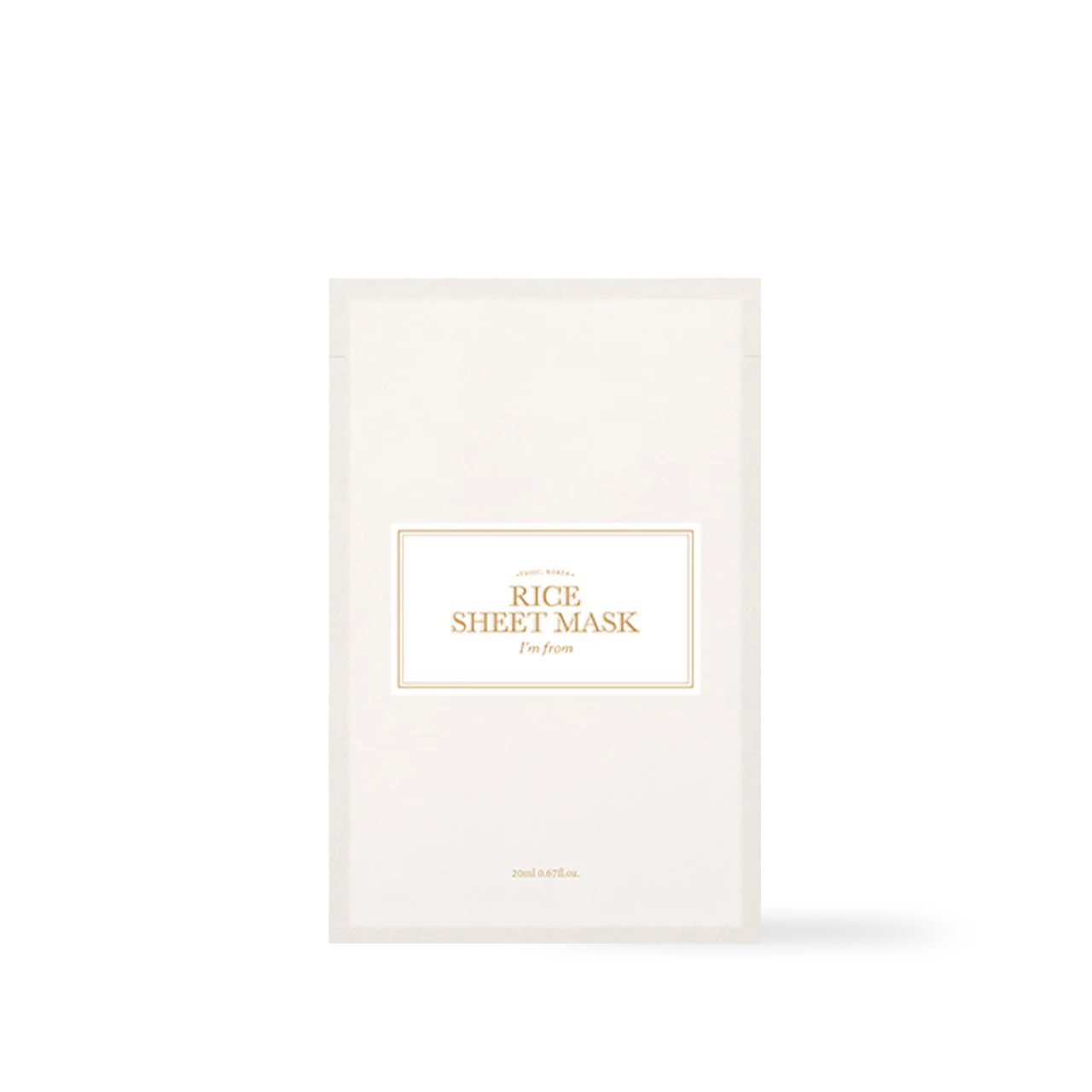 ImFrom Rice Sheet mask 20ml (1ea)