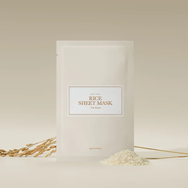 ImFrom Rice Sheet mask 20ml (1ea) - Image 5