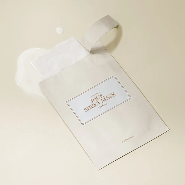 ImFrom Rice Sheet mask 20ml (1ea) - Image 8