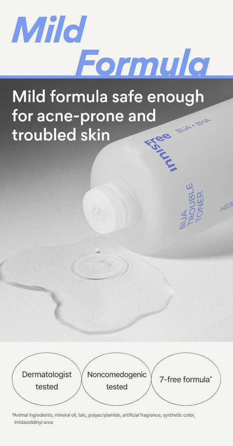 Innisfree Bija Trouble Toner 170ml - Image 7