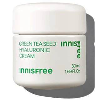 Innisfree Green Tea Hyaluronic Cream 50ml - Image 3
