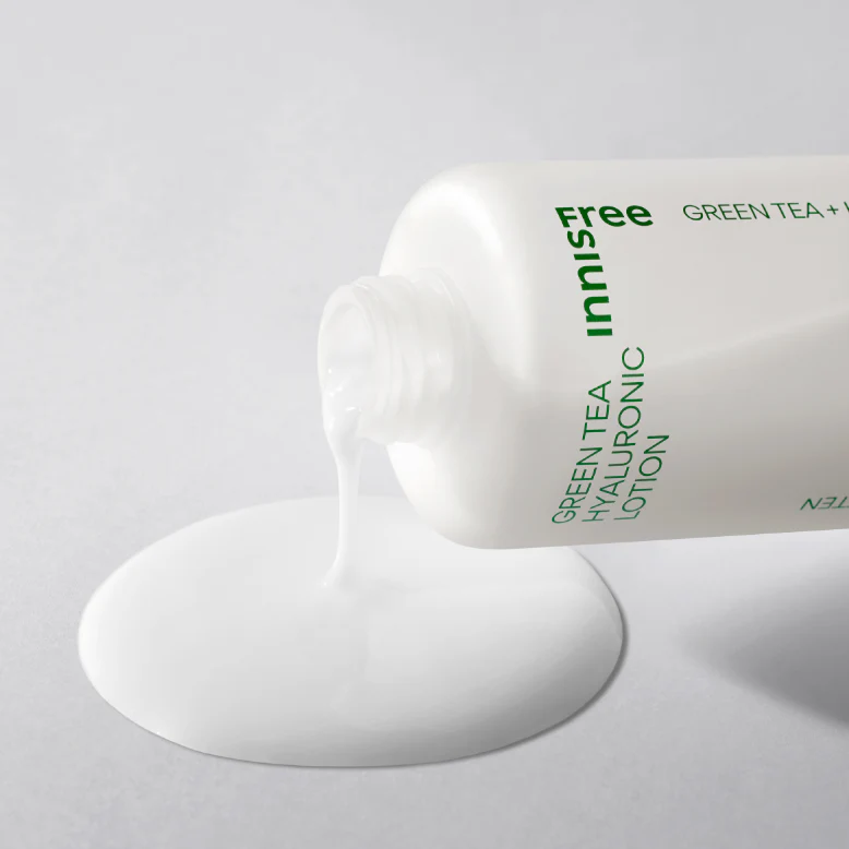 Innisfree Green Tea Hyaluronic Lotion 170ml - Image 4