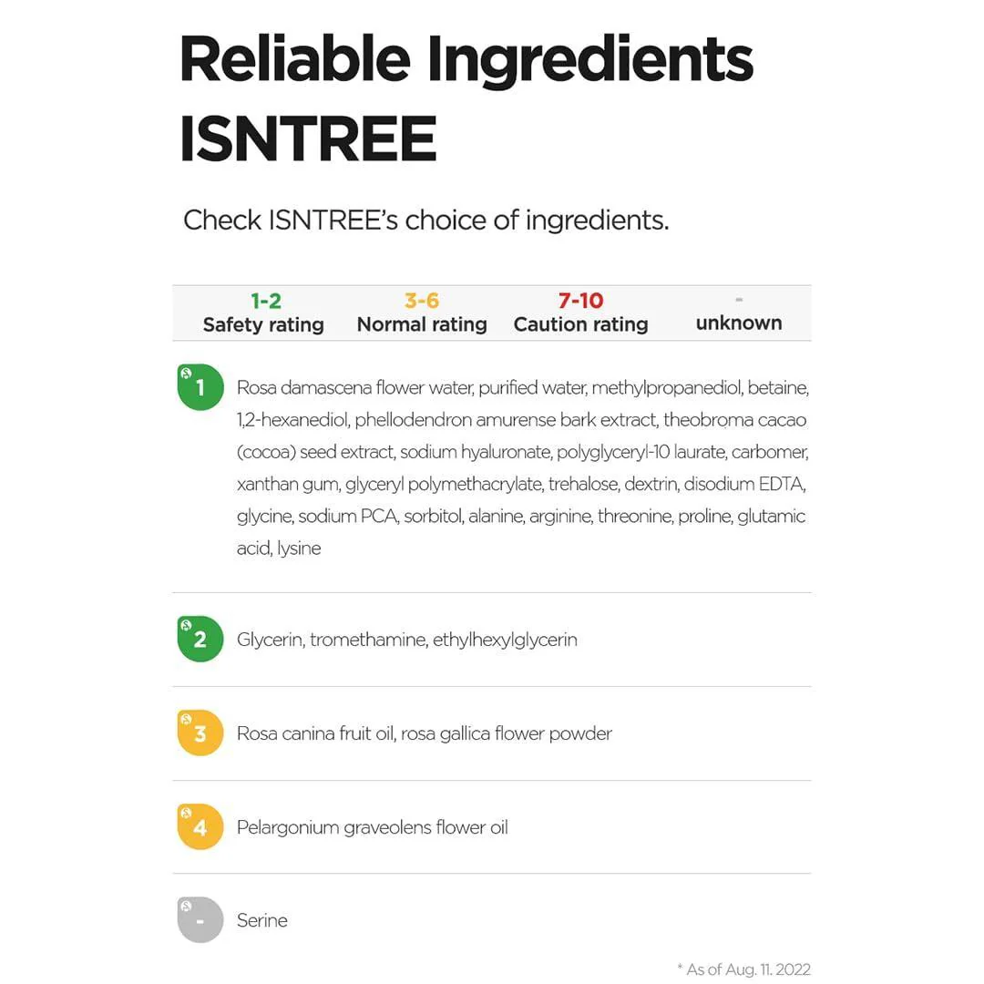 Isntree Real Rose Calming Mask 100ml - Image 10