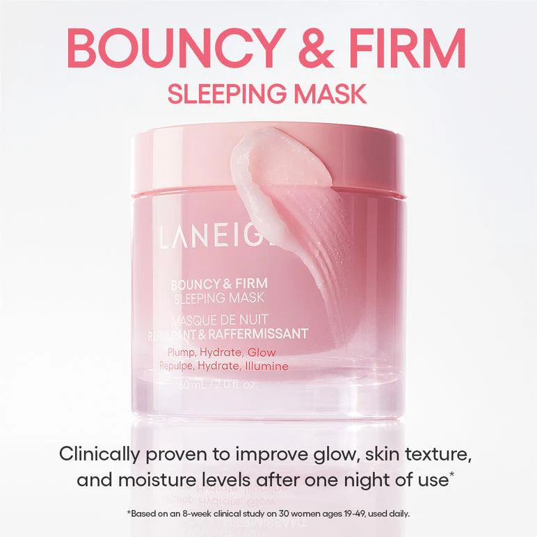 Laneige Bouncy & Firm Sleeping Mask 60ml - Image 6