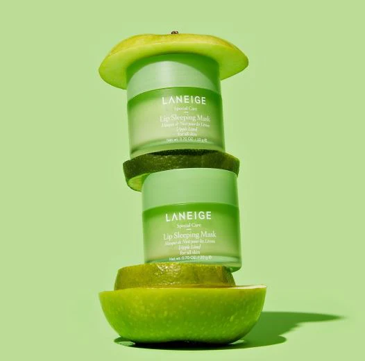 Laneige Lip Sleeping Mask EX 20g - Apple Lime - Image 4