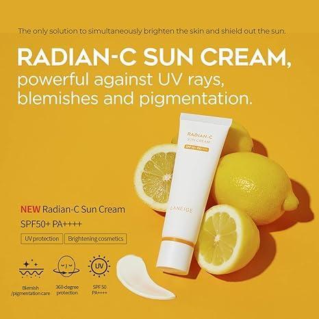 Laneige RADIAN-C SUNCREAM 50ml(SPF50+) - Image 8