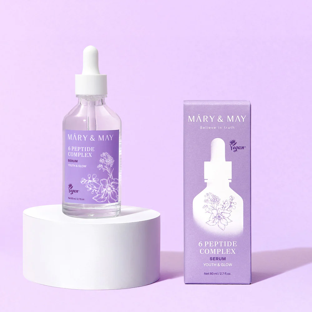 Mary&May 6Peptide Complex Serum 80ml - Image 3